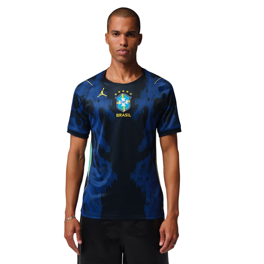 Brazil Away Blue 2026 - Brasil Jordan Fan Version World Cup 2026