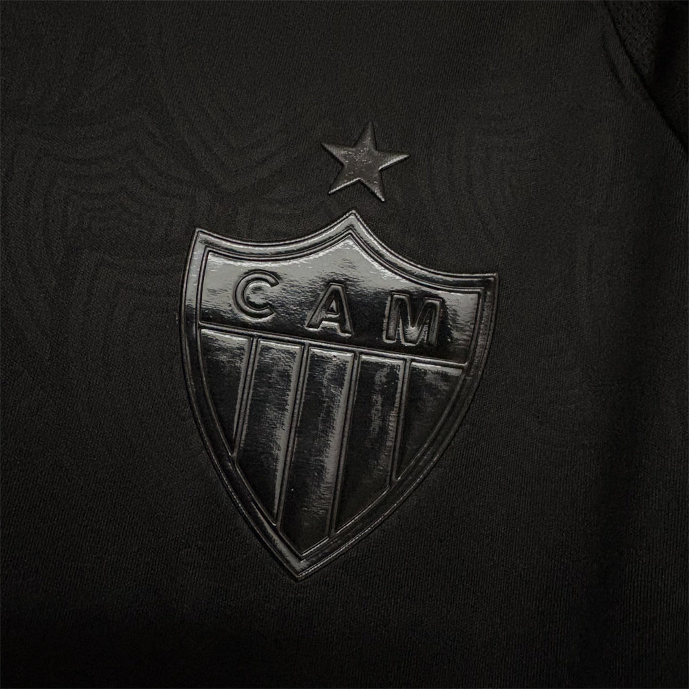 Atletico Mineiro Feminina All Black do GNV Forte e Vingador 2025/26