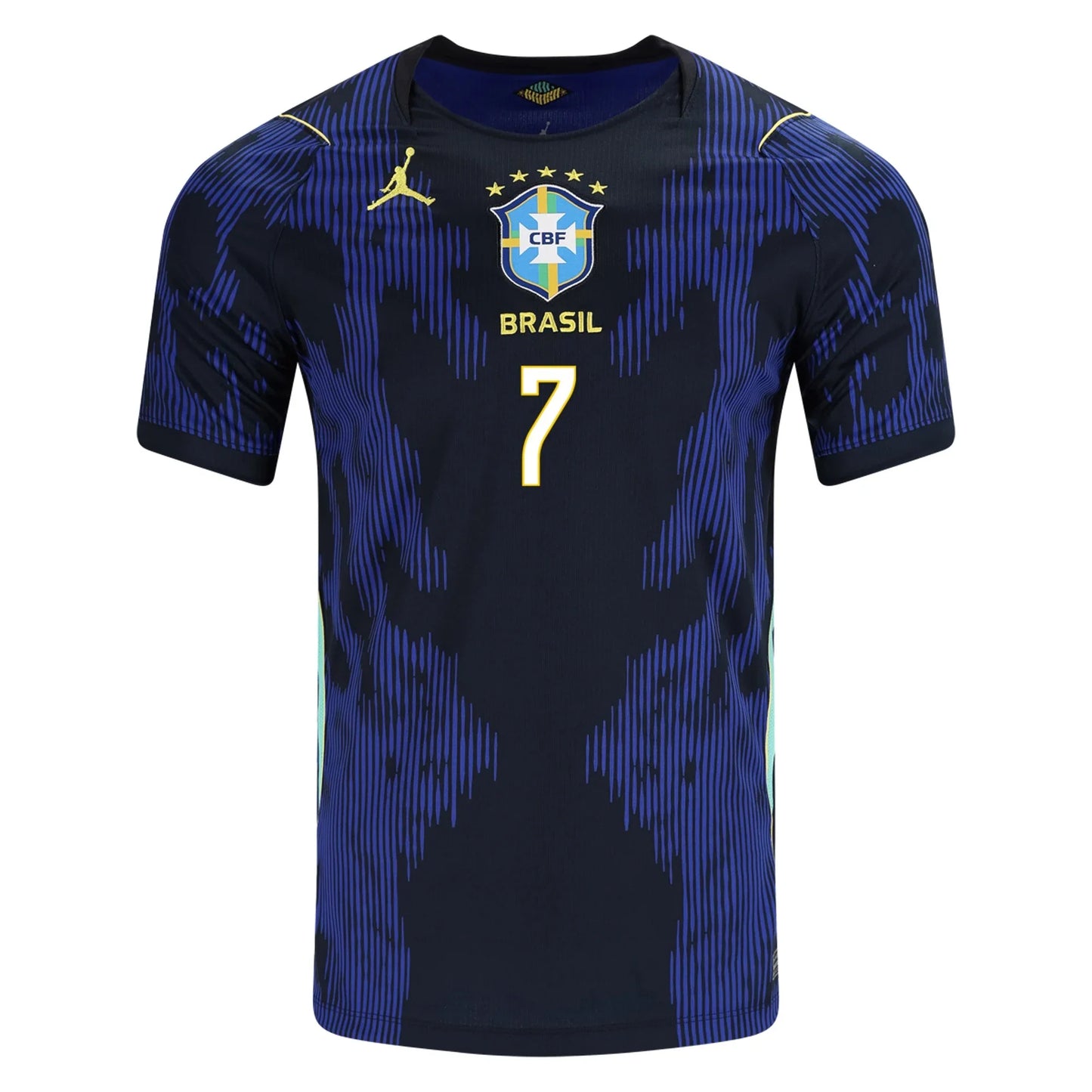 Brazil Away Blue - #Vini Jr. #7 Brasil Fan Version World Cup 2026