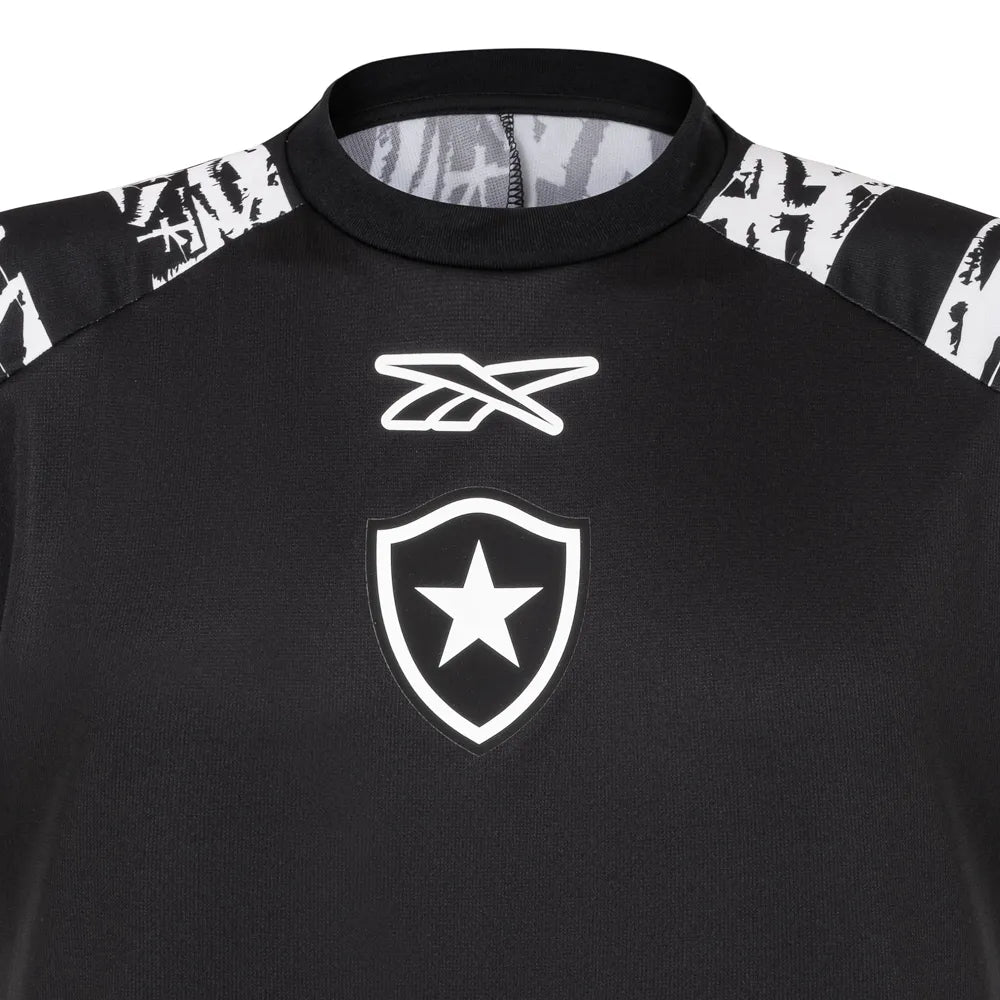 Camisa Botafogo Feminina Reebok Oversized Prematch 25/26