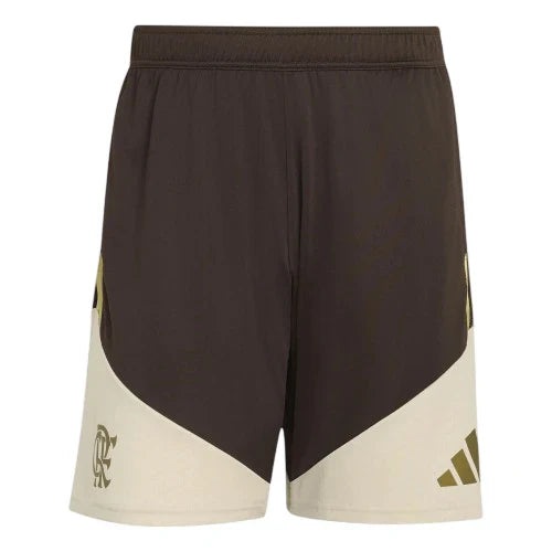 Conjunto Flamengo Treino C/Zíper 26/27 - Bege