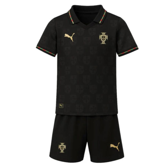 Kids Kit Portugal Fan Jersey Shirt
