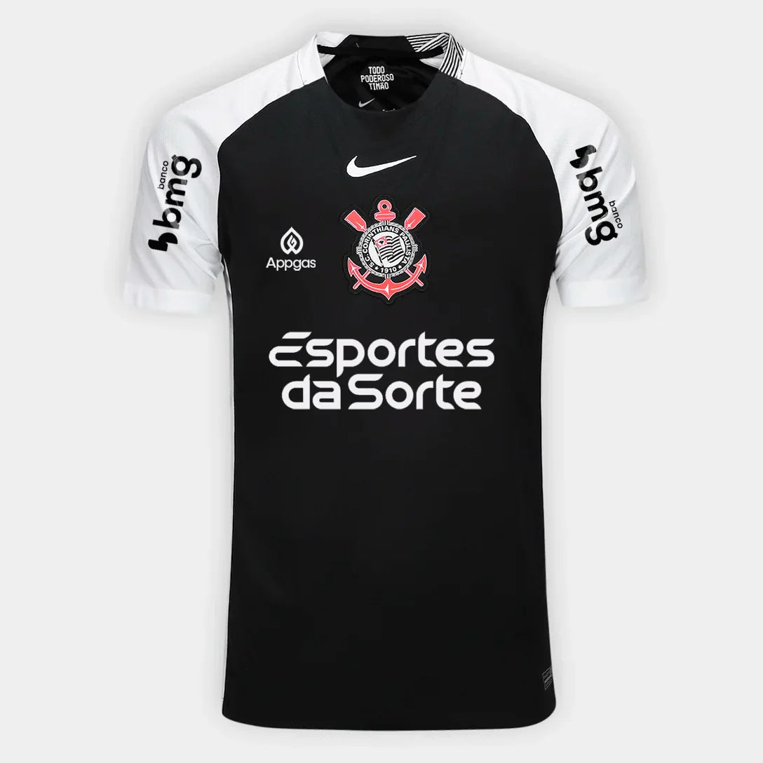Camisa  Corinthians 2025/26 II Torcedor Com Patrocínios