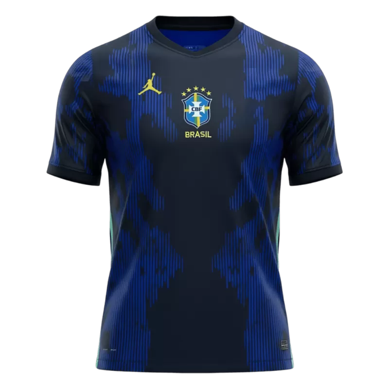 Brazil Away Blue 2026 - Brasil Jordan Fan Version World Cup 2026