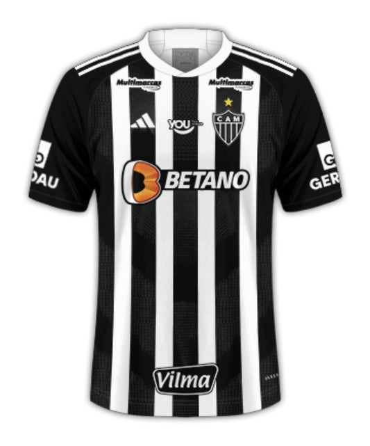 Atletico Mineiro 24/25 I Home - All Sponsors - Fan Version
