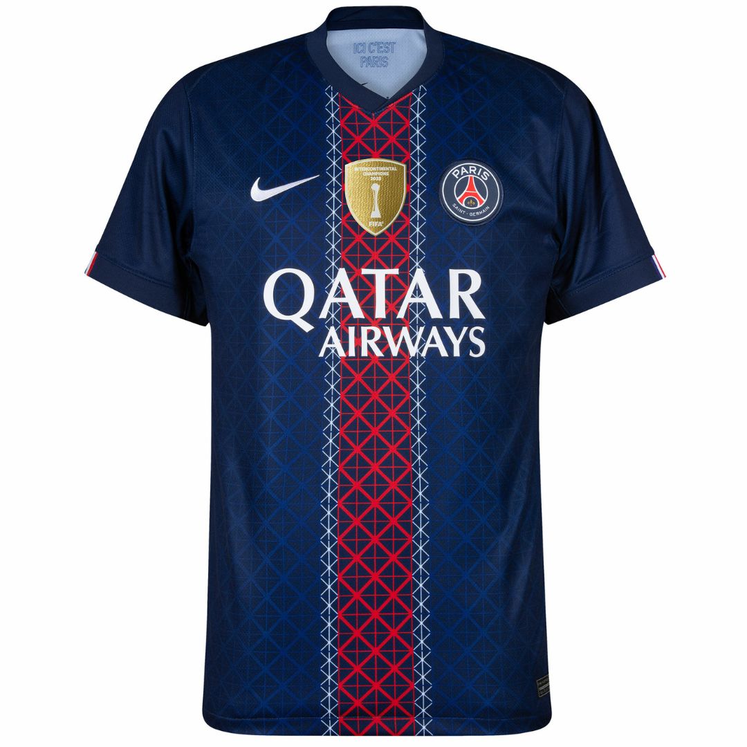 Kit PSG 2025/26 Fan Jersey - FIFA Intercontinental Champions Patch