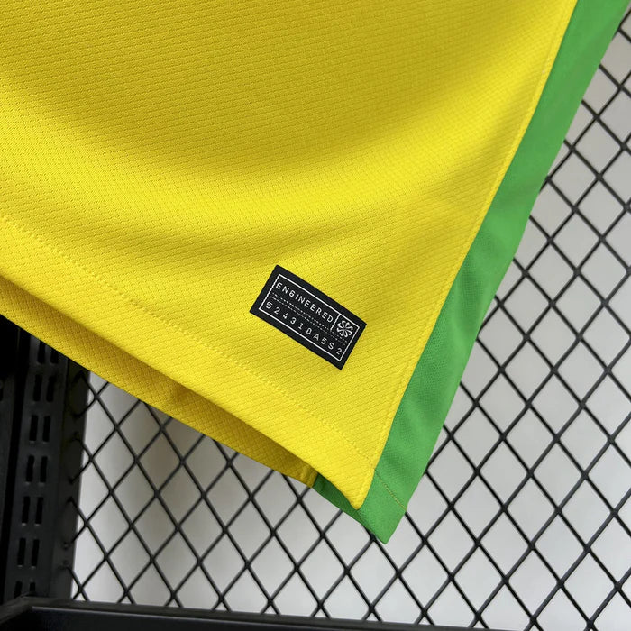 Brazil 2025/26 Home Fan Version Jersey - Brasil