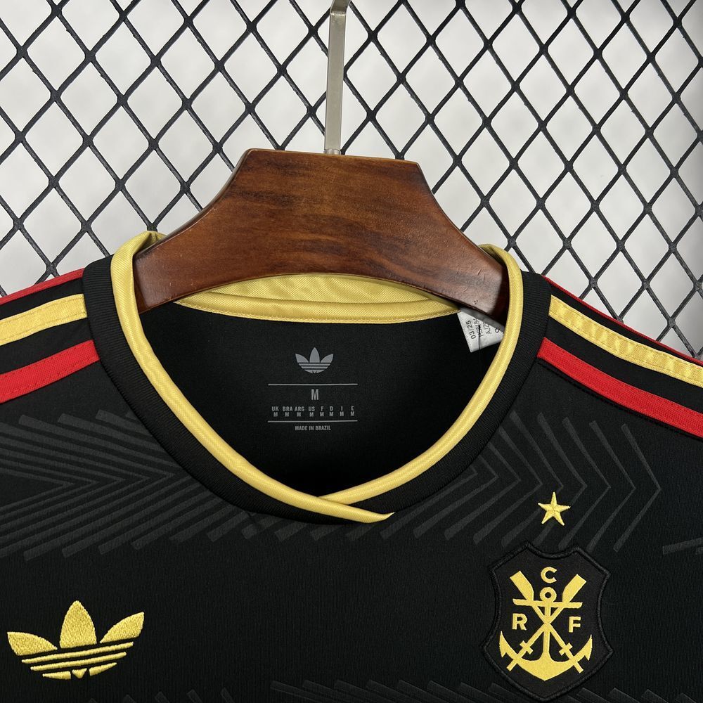 Camisa Flamengo Adidas Originals Black - Fan Version
