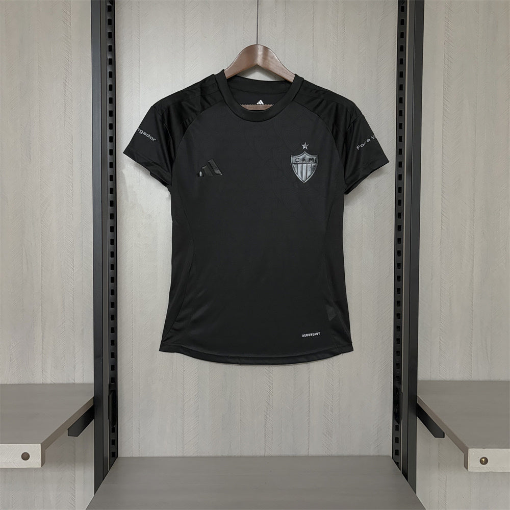 Atletico Mineiro  Feminina All Black do GNV Forte e Vingador 2025/26