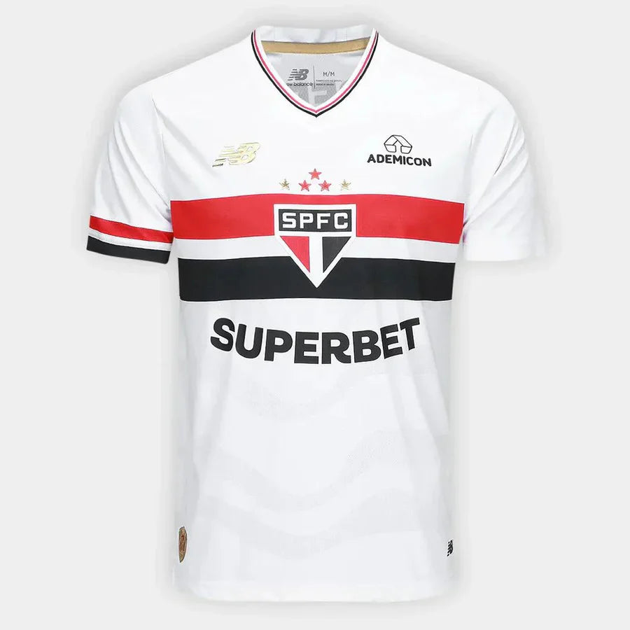 Camisa New Balance São Paulo 2025/26 I Jogador [Slim Fit]
