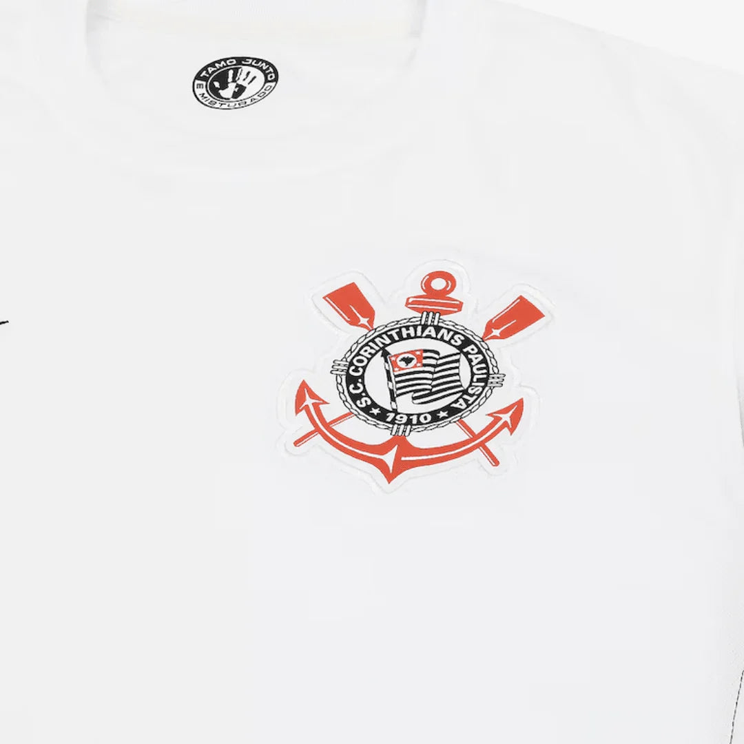 Camisa  Corinthians 2024/25 I Torcedor Com Patrocínios