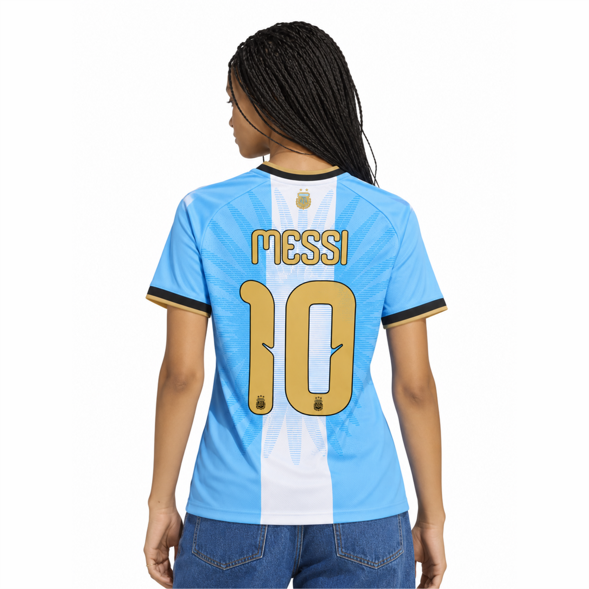 Argentina Messi 2026 Shirt - Womens