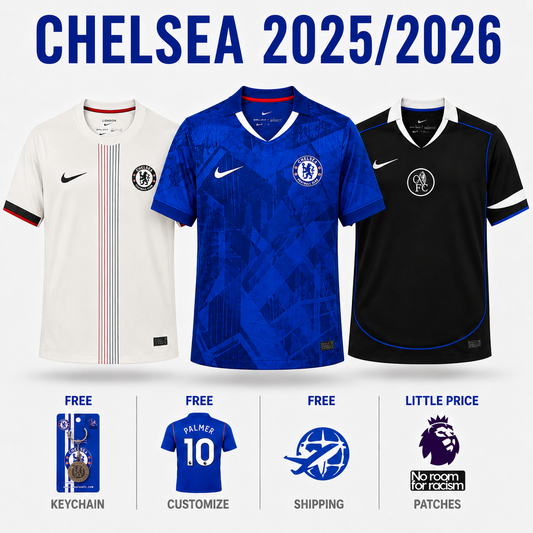 COMBO Chelsea 25/26 - Home, Away and Third -  Fan Version
