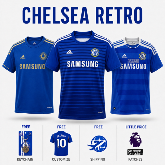 COMBO Chelsea Retro - Home 12/13, Home 14/15 and Home 11/12