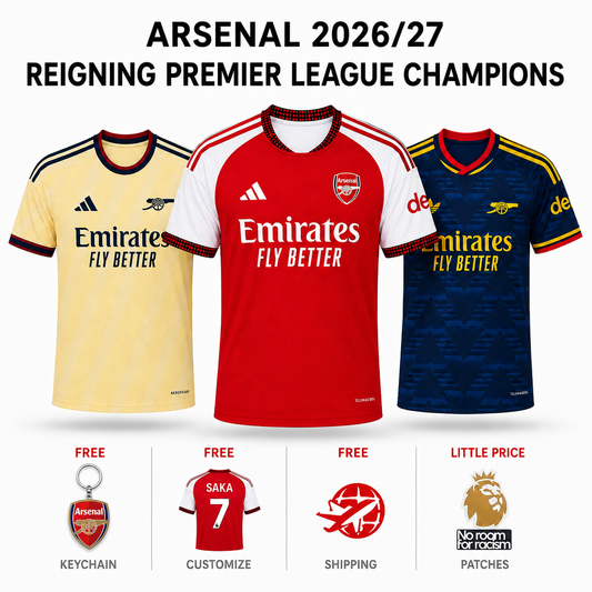 🏆 Winner COMBO Arsenal - Home, Away and Third 2026/27