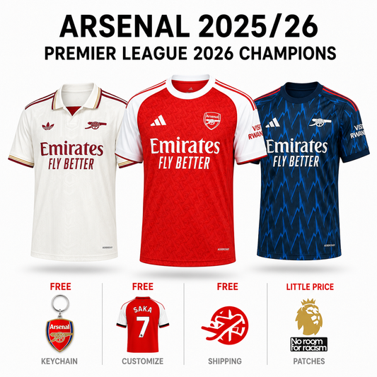 🏆 Winner COMBO Arsenal 25/26 - Home, Away and Third