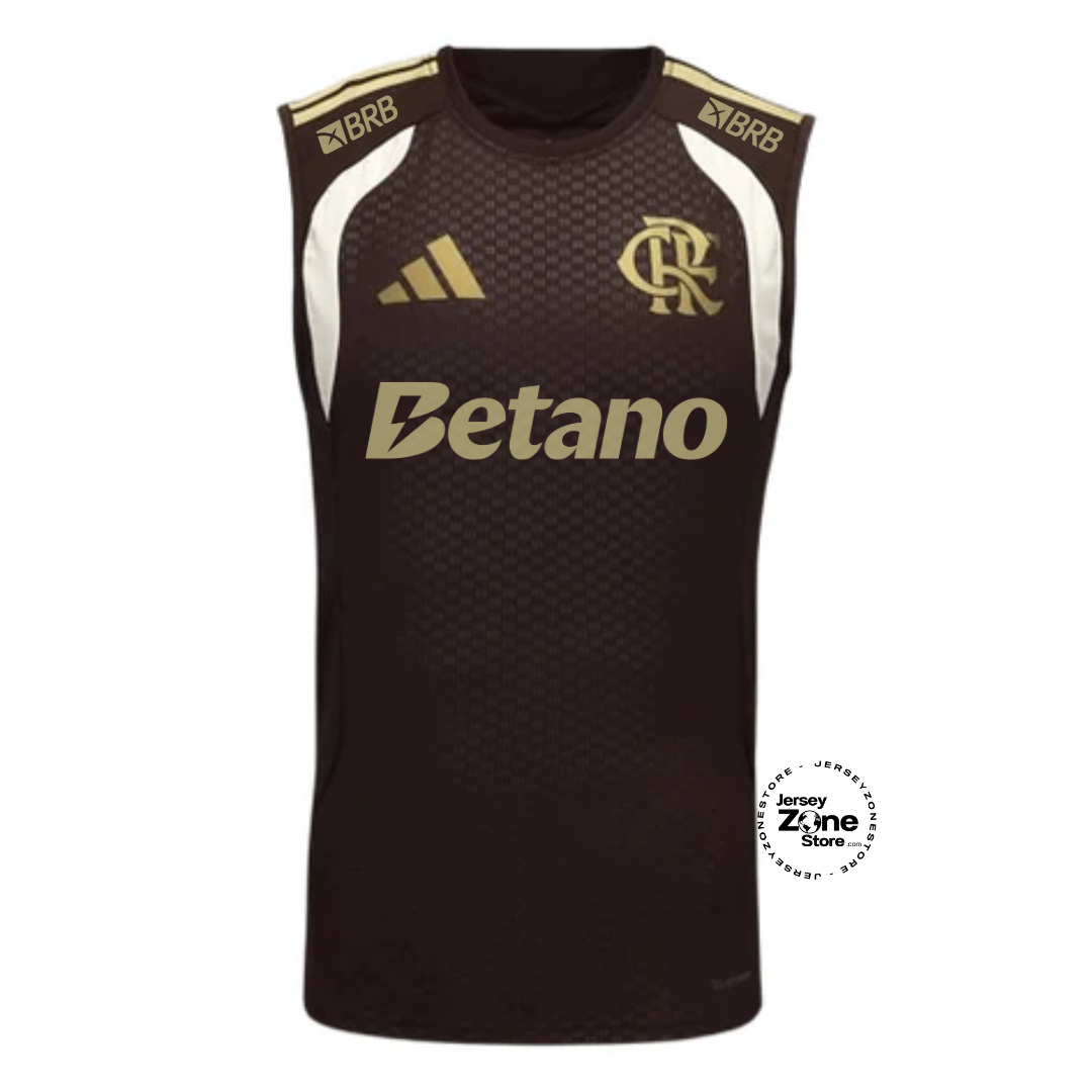 Regata Flamengo Treino Adidas 2026 - Sponsor