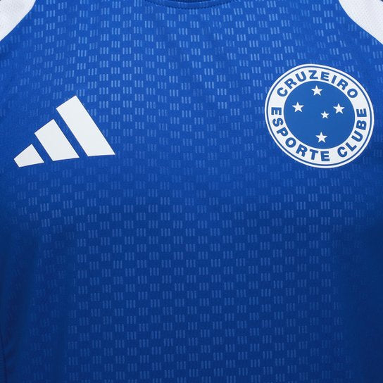 Camisa Adidas Cruzeiro Treino Atleta 2026 - com Patrocínios