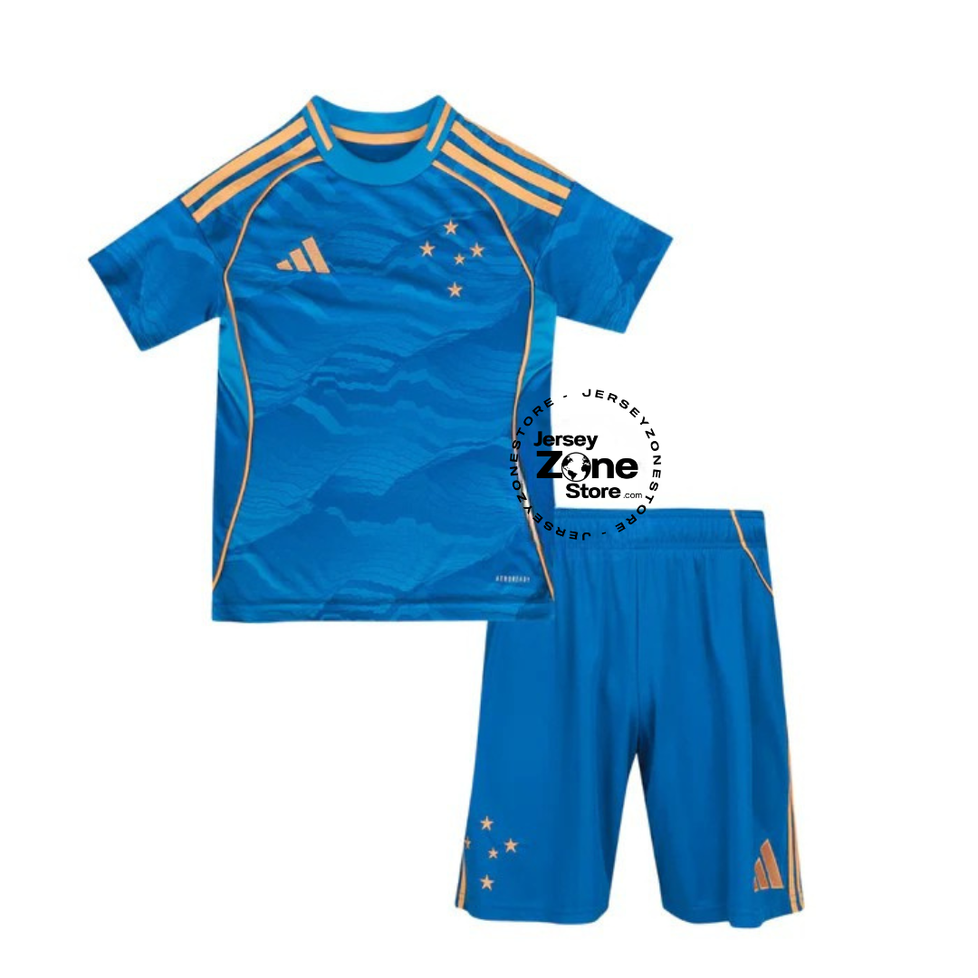 Conjunto Infantil adidas Cruzeiro 2025/26 Third Menina kids