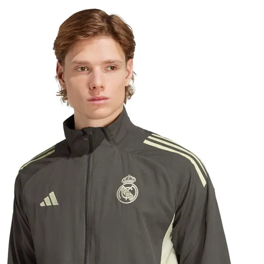 Jacket Real Madrid Training 25/26 Dark Olive