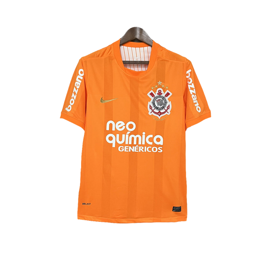 Corinthians 2010 Goalkeeper Orange Jersey - Retro Version