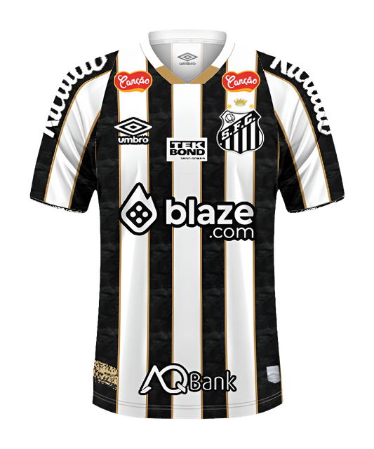 Santos 24/25 II Away Jersey - All Sponsors - Fan Version