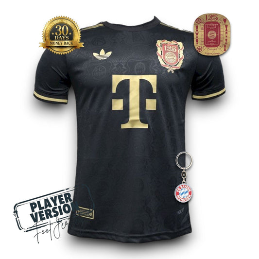 Bayern Munich Player Jersey 125th Anniversary Black