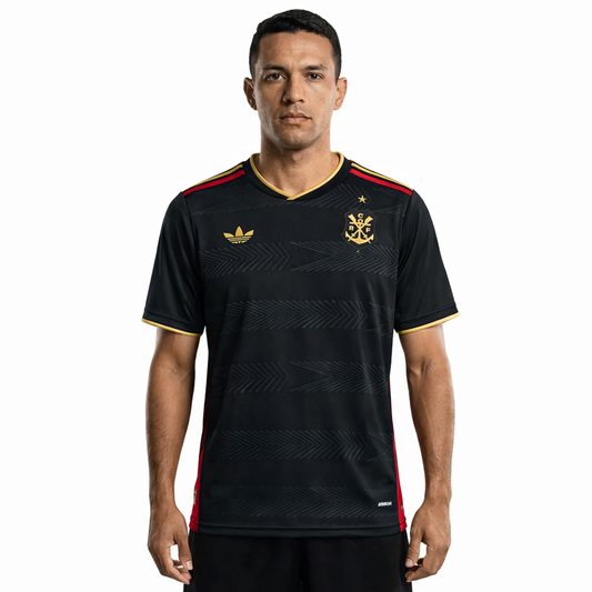 Camisa Flamengo Adidas Originals Black - Fan Version