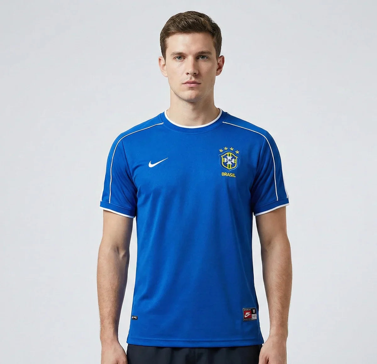 Brazil 1998 II Away Jersey - Retro Version