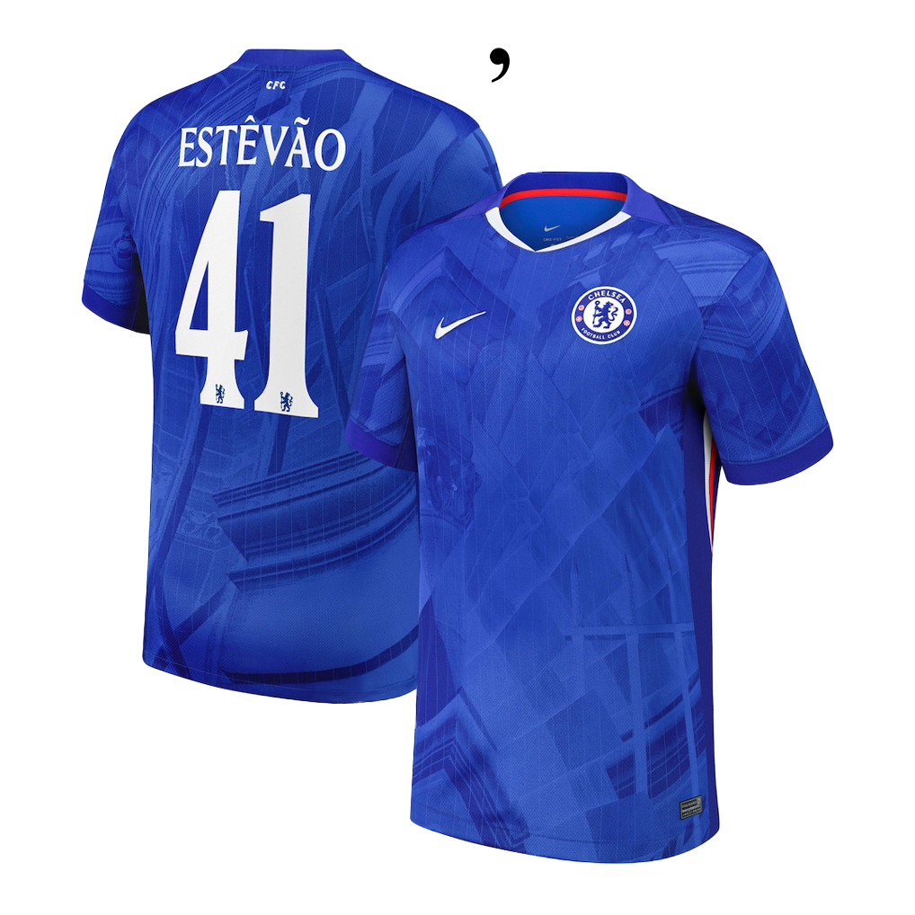 Estevão - Chelsea 25/26 I Home Jersey - Fan Version