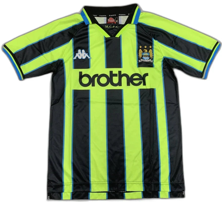 COMBO Manchester City Retro - Home 11/12, Home 99/01 and Away 98/99