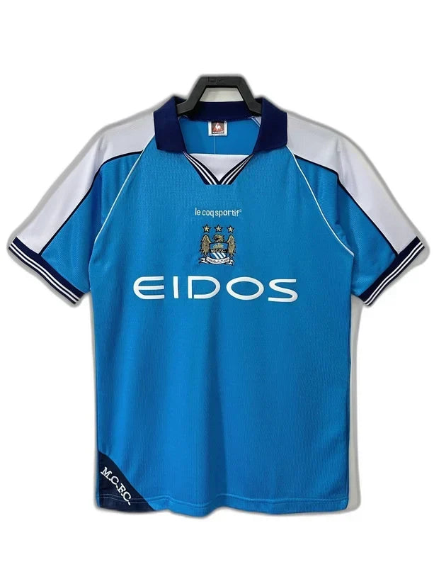 COMBO Manchester City Retro - Home 11/12, Home 99/01 and Away 98/99