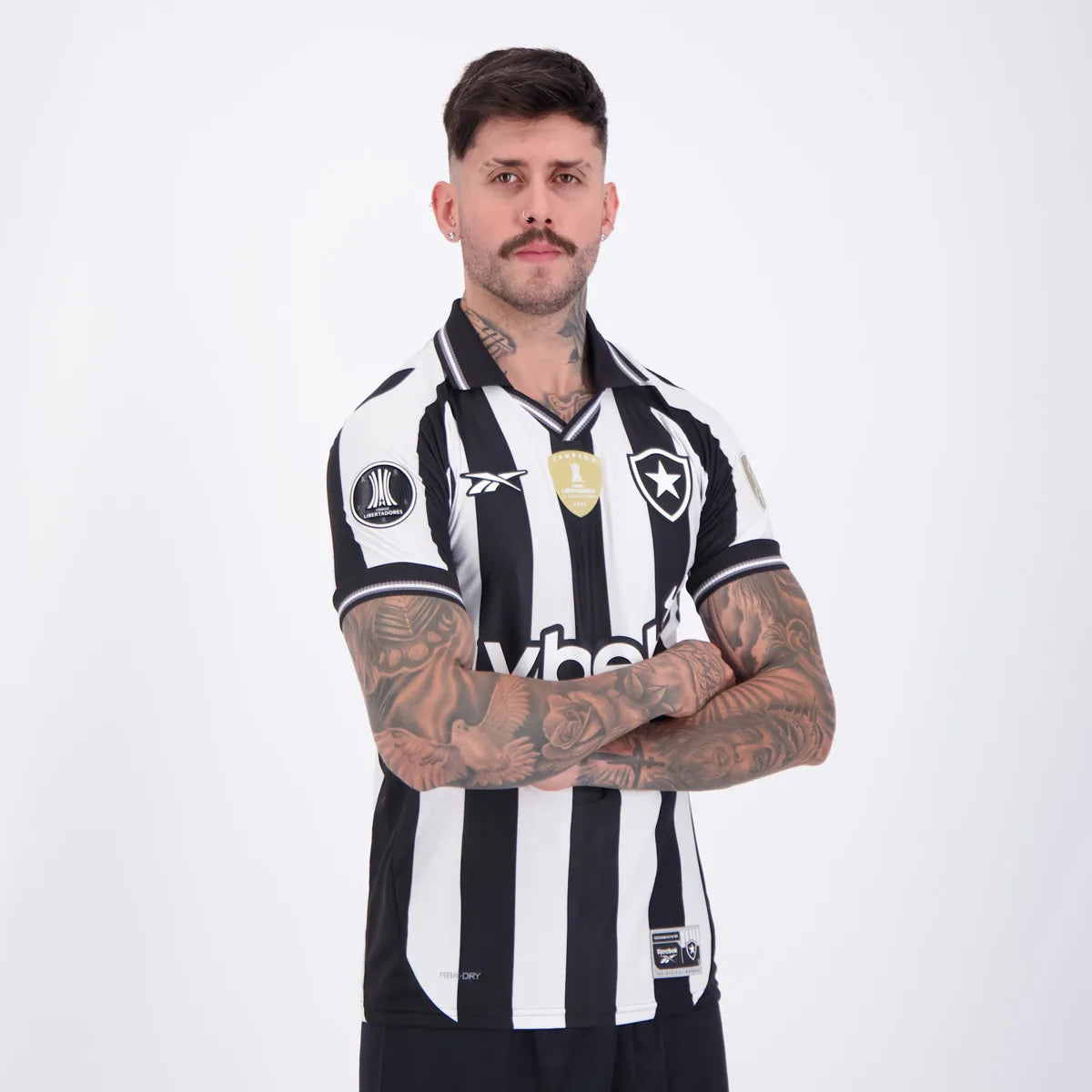 Reebok Botafogo Home 2025 Libertadores Champion 2024 Jersey